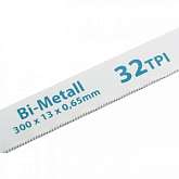 Полотна для ножовки по металлу, 300 мм, 32TPI, BiM, 2 шт.// GROSS 77728