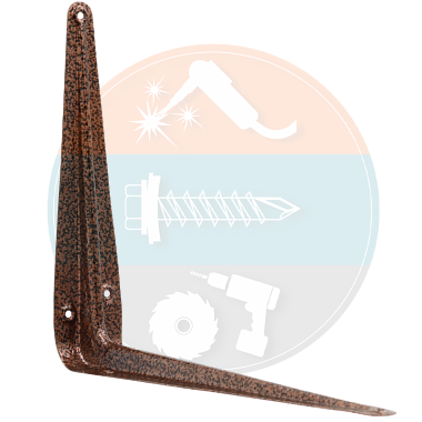 Кронштейн 200*250 пол.медь (2 шт.)