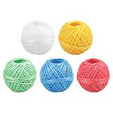 Шпагат полипропиленовый 1000 текс, 50 м красный, 68165