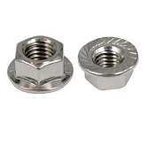 Гайка шестигранная с фланцем DIN 6923 М12 нерж А2 (100 шт)