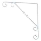 Кронштейн декоративный 150х150 мм, белый//СИБРТЕХ 94050