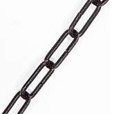 Цепь декоративная "Квадратная с узором" 2,0 мм черненая 111435