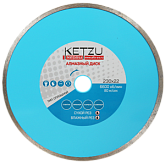 Круг алмазный сплошной 230*22 KETZU