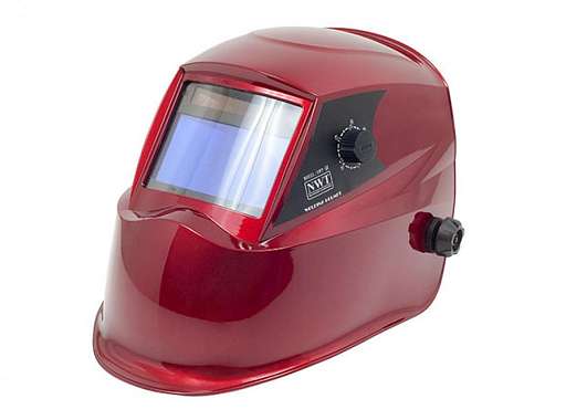 Маска сварщика (В РАЗОБР.ВИДЕ) "NWT-3" красная