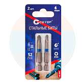 Набор стальных бит, 2 шт., CUTOP Profi, PZ3,  50 мм (CUTOP), 83-346