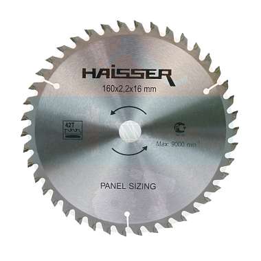 Диск пильный п/ламинату 160ммх42зубх16мм Haisser (HS109051)