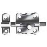 Ригельный запор фигурный 35х35мм (оцинков.)