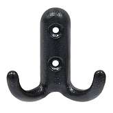 Крючок-вешалка №14 чёрный (5 шт.)