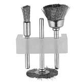 Щетка STAYER нержавеющая сталь, 3шт