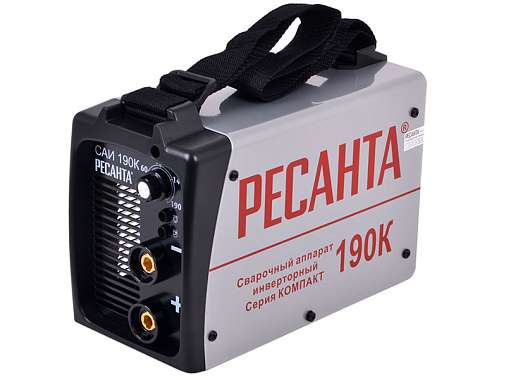Сварочный аппарат инверторный Ресанта САИ190К (компакт)