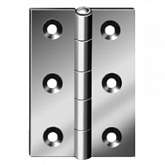 петля узкая  30х22мм (метал.)