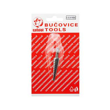 Ступенчатое сверло №0/9 ''BUCOVICE''(4-12мм)