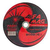 Круг по металлу 180х2,5х22 AlfaMag Profi  80 м/с д/ручных машин – 10шт