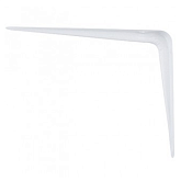 Кронштейн угловой с ребром, 400х450 мм, белый// СИБРТЕХ 94020