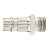 Ниппель универсальный быстросъемный ("папа"), внешняя резьба 1/2", 2 шт.// Stels 57067