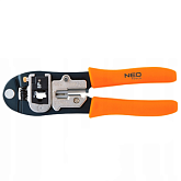 Клещи для обжима телефонных наконечников 4P, 6P, 8P NEO 01-501