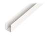Профиль U-обр. пластик бел. 21x20x1х1000мм GAH 484545
