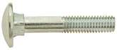 Болт мебельный 12х70 DIN 603 белый цинк