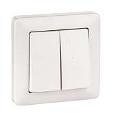 Выключатель 2-кл. СП Хит 6А IP20 бел. SchE ВС56-234-Б VS56-234-B (ВС56-234-б)