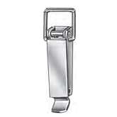 Крючок Г-образный  17х15х2мм (оцинк.)