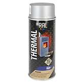 Эмаль аэроз. INRAL THERMAL алюминий