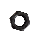 Гайка  DIN 934 шестигранная М10х1 кл.пр. 8 (50 шт.) black