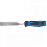 Долото-стамеска,плоская, 8мм, двухкомпонентная рукоятка,металлический затыльник//БАРС 24633