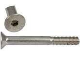 Винт потай в/ш 8х40 нерж. А2 DIN 7991