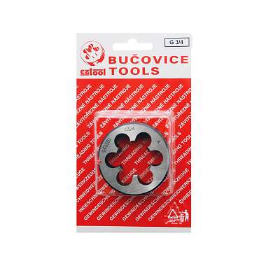 Плашка трубная резьба G 3/4" BUCOVICE 212340