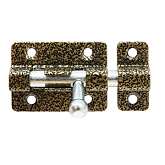 Задвижка накладная ЗТ4 пол.бронза (10 шт.)