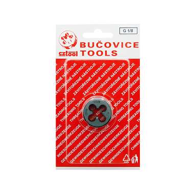 Плашка трубная резьба G 1/8" BUCOVICE 212180