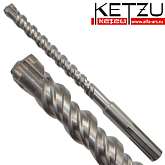 Сверло-бур по бетону SDS max KETZU 25х520