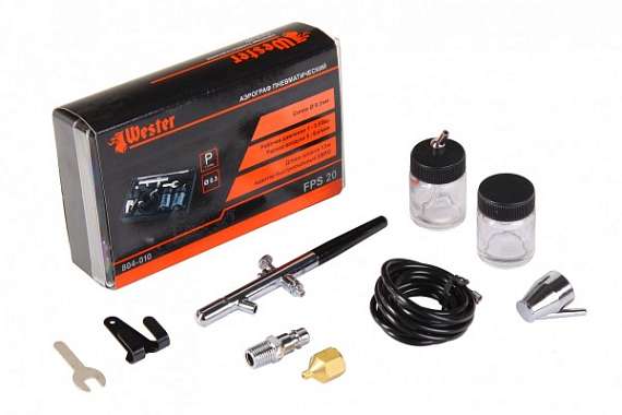 Аэрограф WESTER FPS-20 пневматический, сопло 0,35мм  