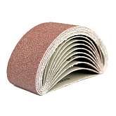 Шлифовальная шкурка для ленточных машин 75х457 зерн. 24 (упак 3шт) (HS107007)