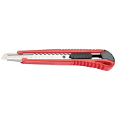 Нож, 9 мм, выдвижное лезвие, металлическая направляющая// Matrix 78909