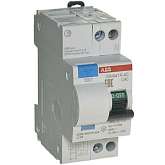 Выключатель авт. дифференциального тока 2п (1P+N) C 25А 30мА тип AC 4.5кА DSH941R 2мод. ABB 2CSR1450