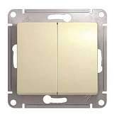 Механизм выключателя 2-кл. СП GLOSSA 10А IP20 10AX беж. SchE GSL000251