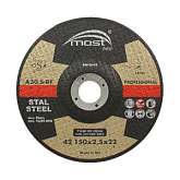 Круг отрезной MOST 150x2,5x22 PROFESSIONAL 42