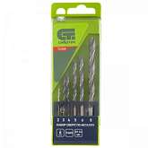 Набор сверл по металлу, 2 - 8 мм, 6 шт., Р6М5, пластиковый кейс // СИБРТЕХ 72348