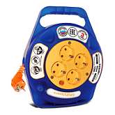 Удлинитель 4х10м с заземл. 10А IP20 У10-015 термо ПВС 3х0.75 в закрытом корпусе защ. шторки UNIVersa