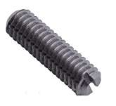 Винт установочный 6х8 DIN 551 14 H плоск. конец, прямой шлиц