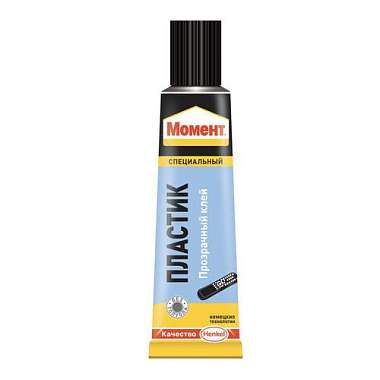 Клей Henkel Момент Пластик 30мл в шоу-боксе (10/120)