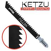Пилка д/лобзика Т 111 C (дерево-5 шт) (упак) KETZU