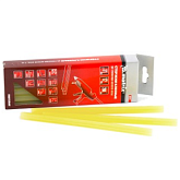 Стержни клеевые желтые, 11x200 мм, 12 шт./упак.// MATRIX 930732