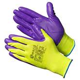 N1001 Hi-Vis Перчатки нейлоновые с нитриловым покрытием12/240 (размер 9 (L) )