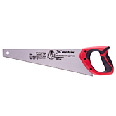 Ножовка по дереву, 400 мм, 7-8 TPI, зуб - 3D, каленый зуб, двухкомпонентная рукоятка// MATRIX 23540