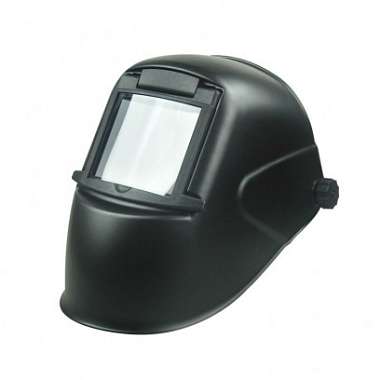 Маска ГЛАДИАТОР черная с откидным стеклом С5