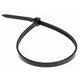 Пластиковый хомут черный UBN 4,8х280 (100) 87495