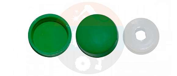Заглушка универсальная (зеленая) упак. 500шт