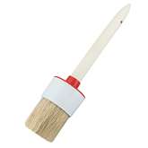 Кисть малярная круглая "standard" UNIVERSE № 8 (35 мм) натур светл щет, пластм корп, дер рук